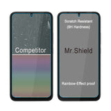 Mr.Shield [3-Pack] Screen Protector For Samsung Galaxy A24 4G [Tempered Glass] [Japan Glass with 9H Hardness] Screen Protector with Lifetime Replacement