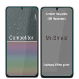 Mr.Shield [3-Pack] Screen Protector For Samsung Galaxy A25 5G [Tempered Glass] [Japan Glass with 9H Hardness] Screen Protector with Lifetime Replacement