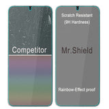 Mr.Shield [3-Pack] Screen Protector For Samsung Galaxy S24 [Fingerprint Unlock Compatible] [Tempered Glass] [Japan Glass with 9H Hardness] Screen Protect