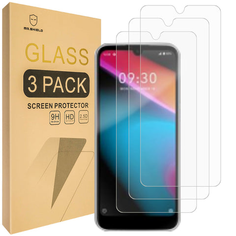 Mr.Shield [3-Pack] Screen Protector For Sense TW-102 / SENSE TW102 [Tempered Glass] [Japan Glass with 9H Hardness] Screen Protector with Lifetime Replacement