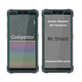 Mr.Shield [3-Pack] Screen Protector For Ulefone Armor X10 Pro/Ulefone Armor X10 [Tempered Glass] [Japan Glass with 9H Hardness] Screen Protector with Lifetime Replacement