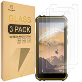 Mr.Shield [3-Pack] Screen Protector For Ulefone Armor X12 / Ulefone Armor X12 Pro [Tempered Glass] [Japan Glass with 9H Hardness] Screen Protector with Lifetime Replacement