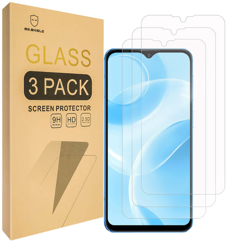 Mr.Shield [3-Pack] Screen Protector For Ulefone Note 15 [Tempered Glass] [Japan Glass with 9H Hardness] Screen Protector with Lifetime Replacement