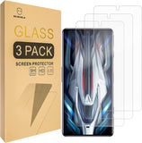 Mr.Shield [3-Pack] Designed For Xiaomi Poco F4 GT/Redmi K50 [Tempered Glass] [Japan Glass with 9H Hardness] Screen Protector with Lifetime Replacement