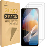 Mr.Shield [3-Pack] Screen Protector For Xiaomi (Redmi Note 12R Pro) [Tempered Glass] [Japan Glass with 9H Hardness] Screen Protector with Lifetime Replacement