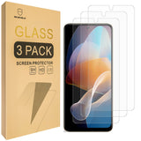 Mr.Shield [3-Pack] Screen Protector For Xiaomi (Redmi Note 12R) [Tempered Glass] [Japan Glass with 9H Hardness] Screen Protector with Lifetime Replacement