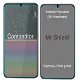 Mr.Shield [3-Pack] Screen Protector For Xiaomi (Redmi Note 12T Pro) [Tempered Glass] [Japan Glass with 9H Hardness] Screen Protector with Lifetime Replacement