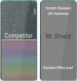 Mr.Shield [3-Pack] Screen Protector For ZTE Nubia Z50S Pro [Tempered Glass] [Japan Glass with 9H Hardness] Screen Protector with Lifetime Replacement