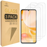 Mr.Shield Screen Protector compatible with ZTE Blade A35 / Blade A55 [Tempered Glass] [3-PACK] [Japan Glass with 9H Hardness]