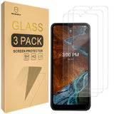 Mr.Shield [3-Pack] Designed For Nokia G300 5G [Tempered Glass] [Japan Glass with 9H Hardness] Screen Protector with Lifetime Replacement