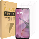 [3-Pack]-Mr.Shield Designed For Motorola Moto G55 5G [Tempered Glass] [Japan Glass with 9H Hardness] Screen Protector with Lifetime Replacement