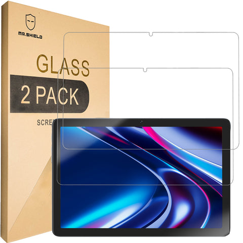 Mr.Shield Screen Protector compatible with Cubot Tab 60,10.1 Inch [Tempered Glass] [2-PACK] [Japan Glass with 9H Hardness]
