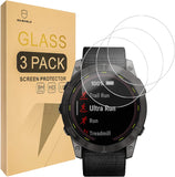 Mr.Shield Screen Protector compatible with Garmin Enduro 2 [Tempered Glass] [3-PACK] [Japan Glass with 9H Hardness]