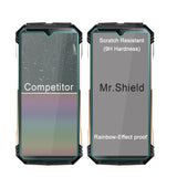 Mr.Shield Screen Protector compatible with DOOGEE S118 [Tempered Glass] [3-PACK] [Japan Glass with 9H Hardness]