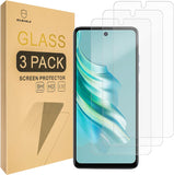 Mr.Shield Screen Protector compatible with Tecno Spark 20 [Tempered Glass] [3-PACK] [Japan Glass with 9H Hardness]