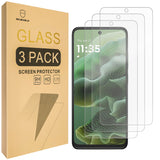 Mr.Shield Screen Protector compatible with Motorola Moto G35 5G [3-Pack] [Tempered Glass] [Japan Glass with 9H Hardness]