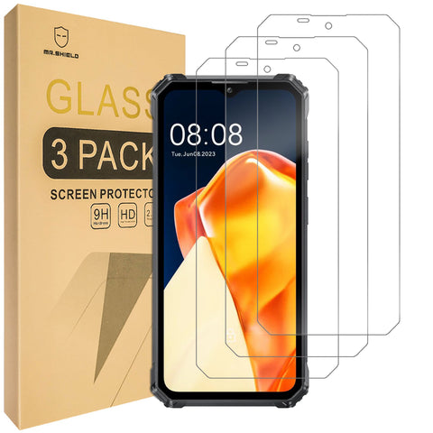 Mr.Shield Screen Protector compatible with OUKITEL G1 [Tempered Glass] [3-Pack] [Japan Glass with 9H Hardness]