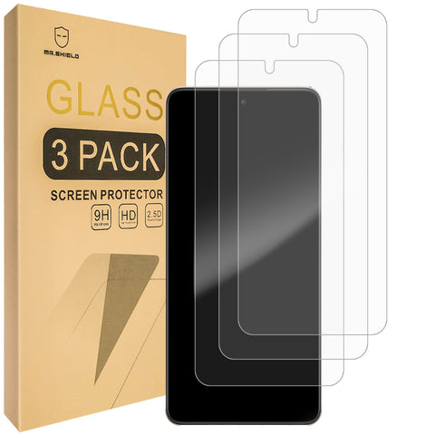 Mr.Shield Screen Protector compatible with OPPO Reno 12 F 5G/4G [Not For Reno 12] / F27 5G [Tempered Glass] [3-PACK] [Japan Glass with 9H Hardness]