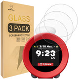 Mr.Shield Screen Protector compatible with Nintendo Sound Clock Alarmo [Tempered Glass] [3-PACK] [Japan Glass with 9H Hardness]