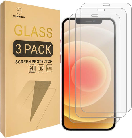 Compatible with iPhone 12 Pro Max Screen Protector, Screen Protector for iPhone  12 Pro Max 6.7 inches, 3Pack 