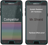 Mr.Shield [3-PACK] Designed For Samsung Galaxy J3 / J3V / J3 V (3rd Generation) 3rd Gen (2018 Version) [Japan Tempered Glass] Screen Protector with Lifetime Replacement
